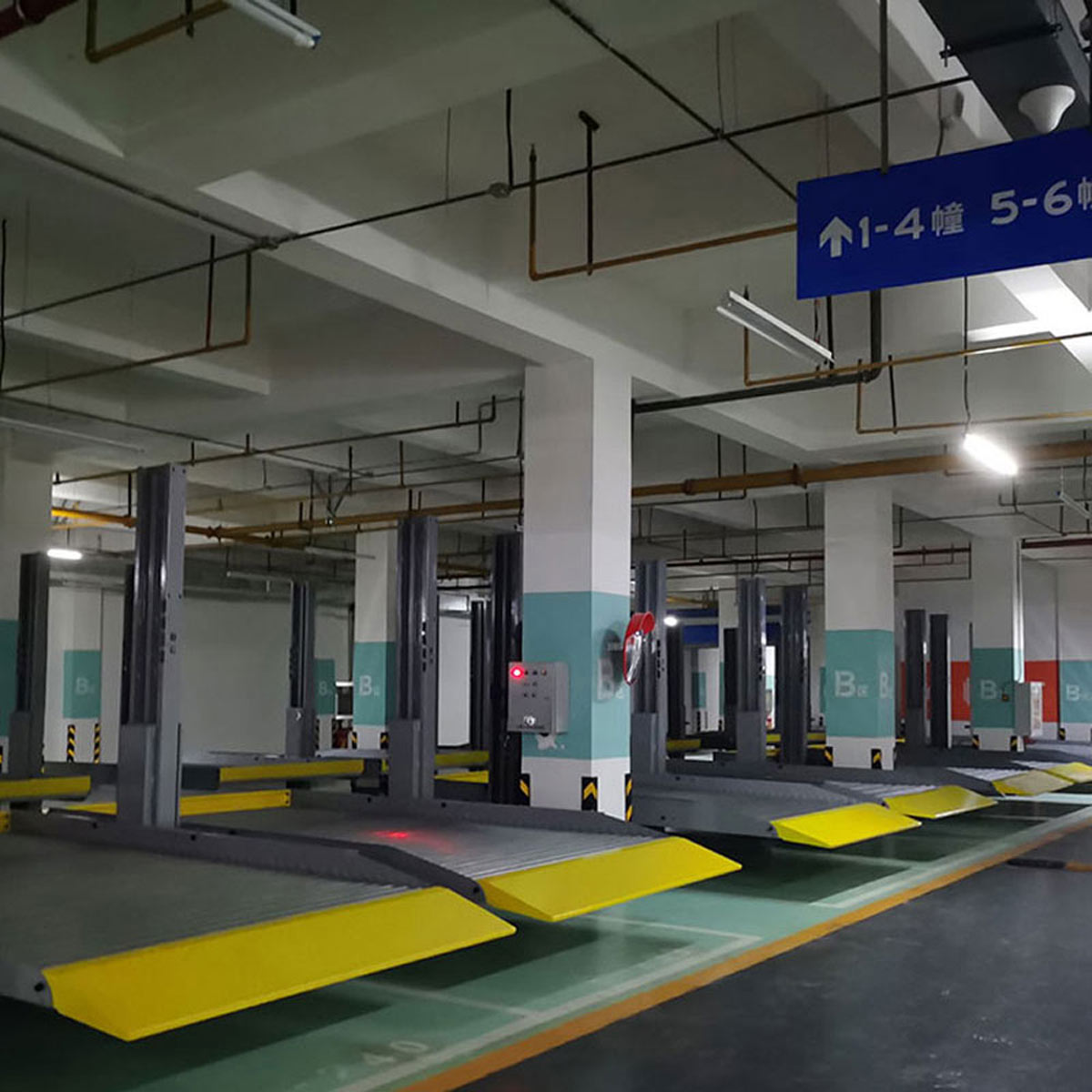 沾益俯仰機械式立體停車設(shè)備租賃